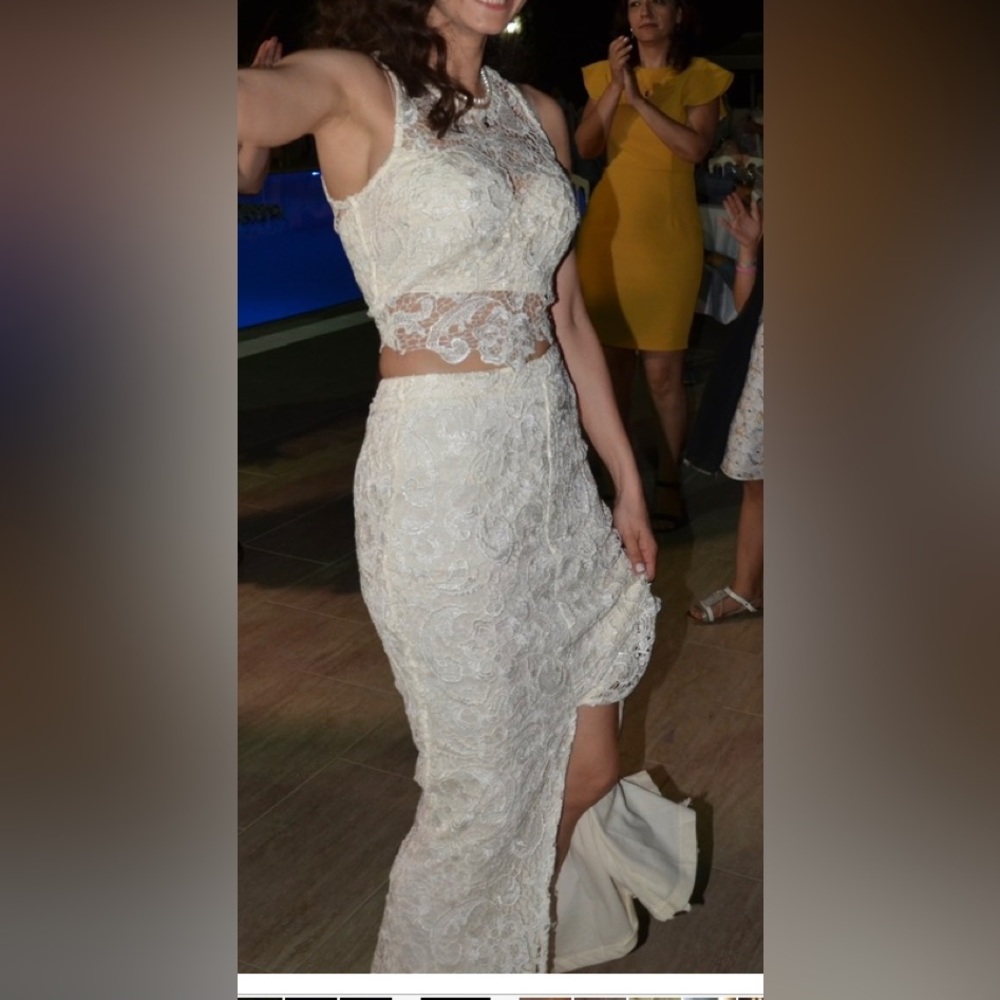 Wedding 2 piece small dress